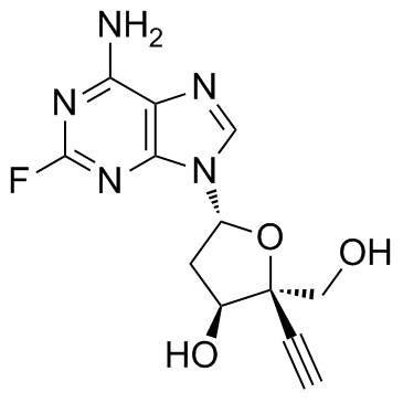 4'-ethynyl-2-fluoro-2'-deoxyadenosine_865363-93-5