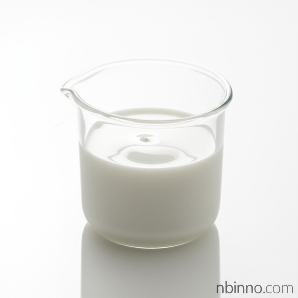 Milky White Liquid Wax Dispersion