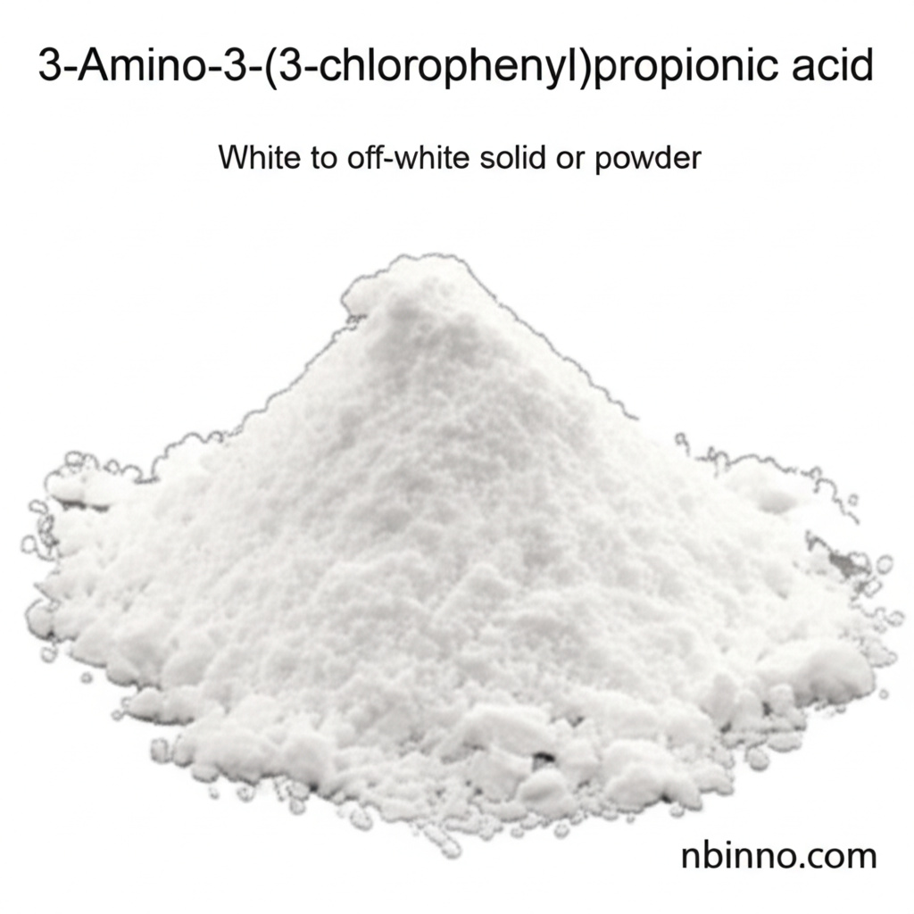 3-Amino-3-(3-chlorophenyl)propionic acid