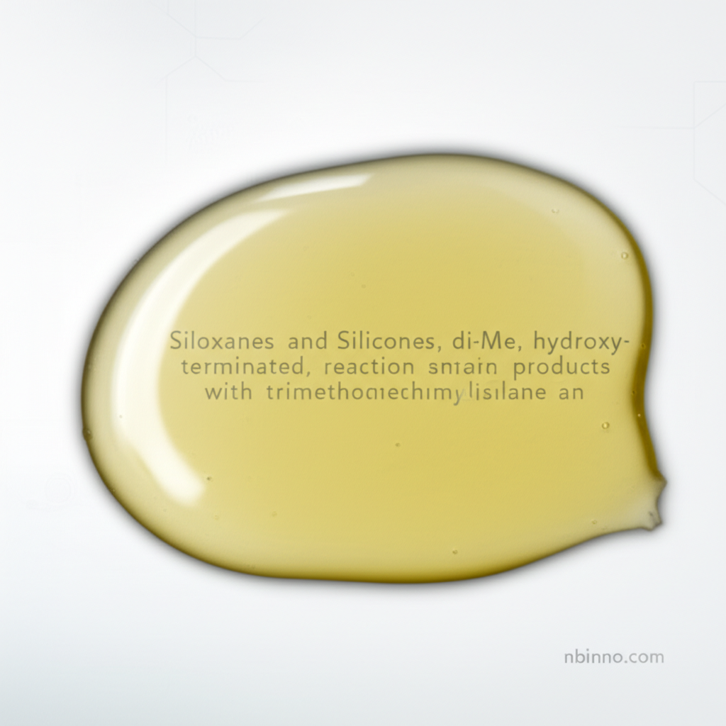 Siloxanes and Silicones, di-Me, hydroxy-terminated, reaction products with trimethoxymethylsilane an