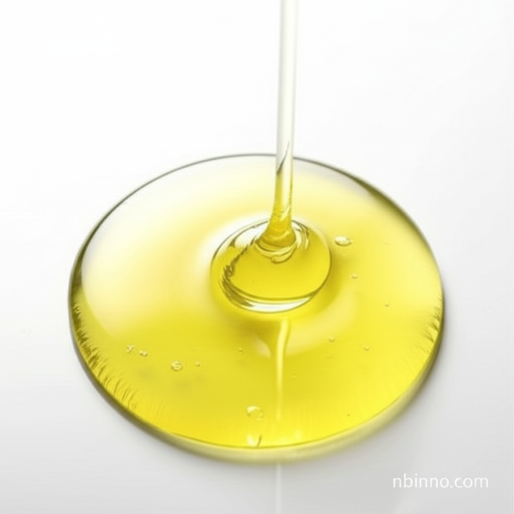 New Resin Modified Smooth and Elastic Silicone Oil