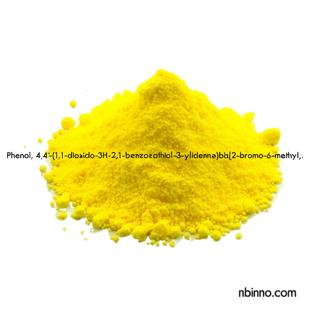 Phenol, 4,4'-(1,1-dioxido-3H-2,1-benzoxathiol-3-ylidene)bis[2-bromo-6-methyl-