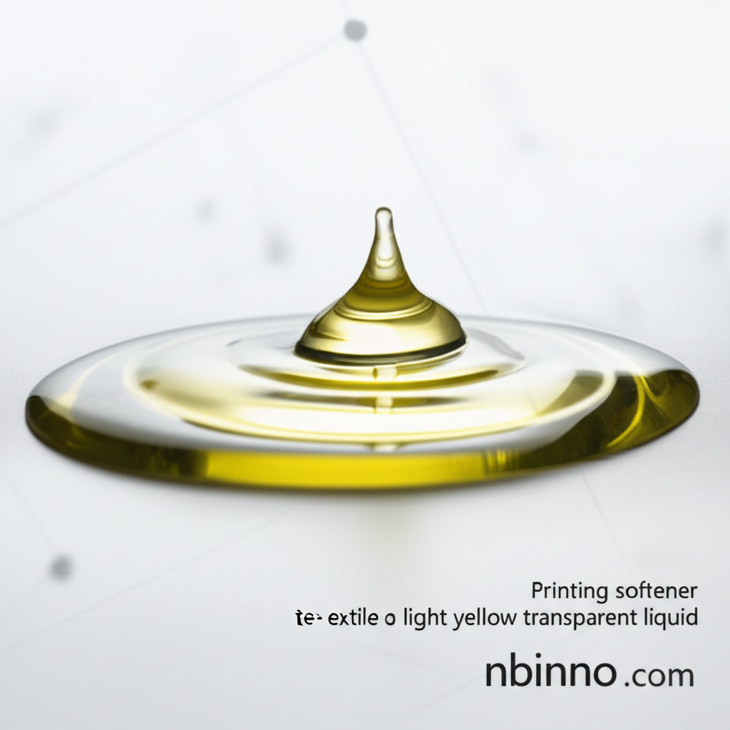 Printing Softener for Printing Paste