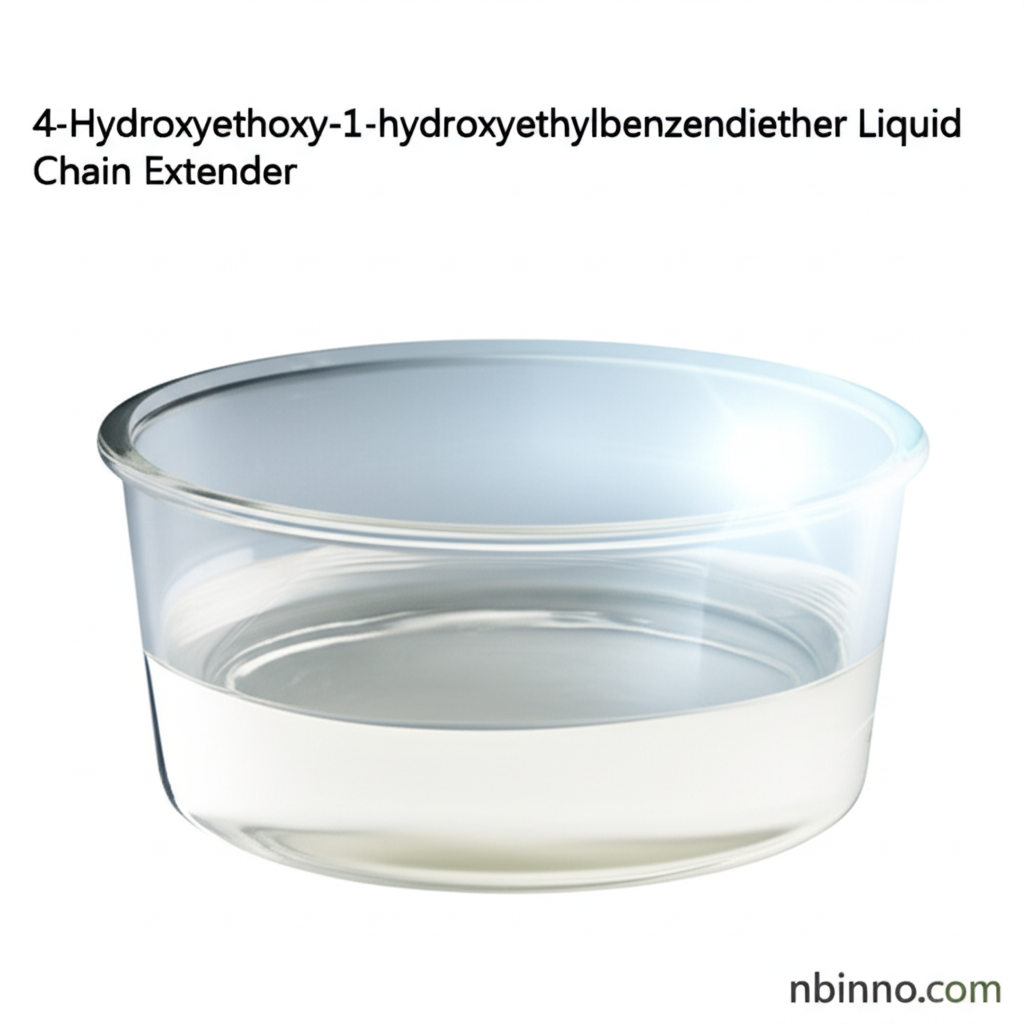 4-Hydroxyethoxy-1-hydroxyethylbenzendiether Liquid Chain Extender