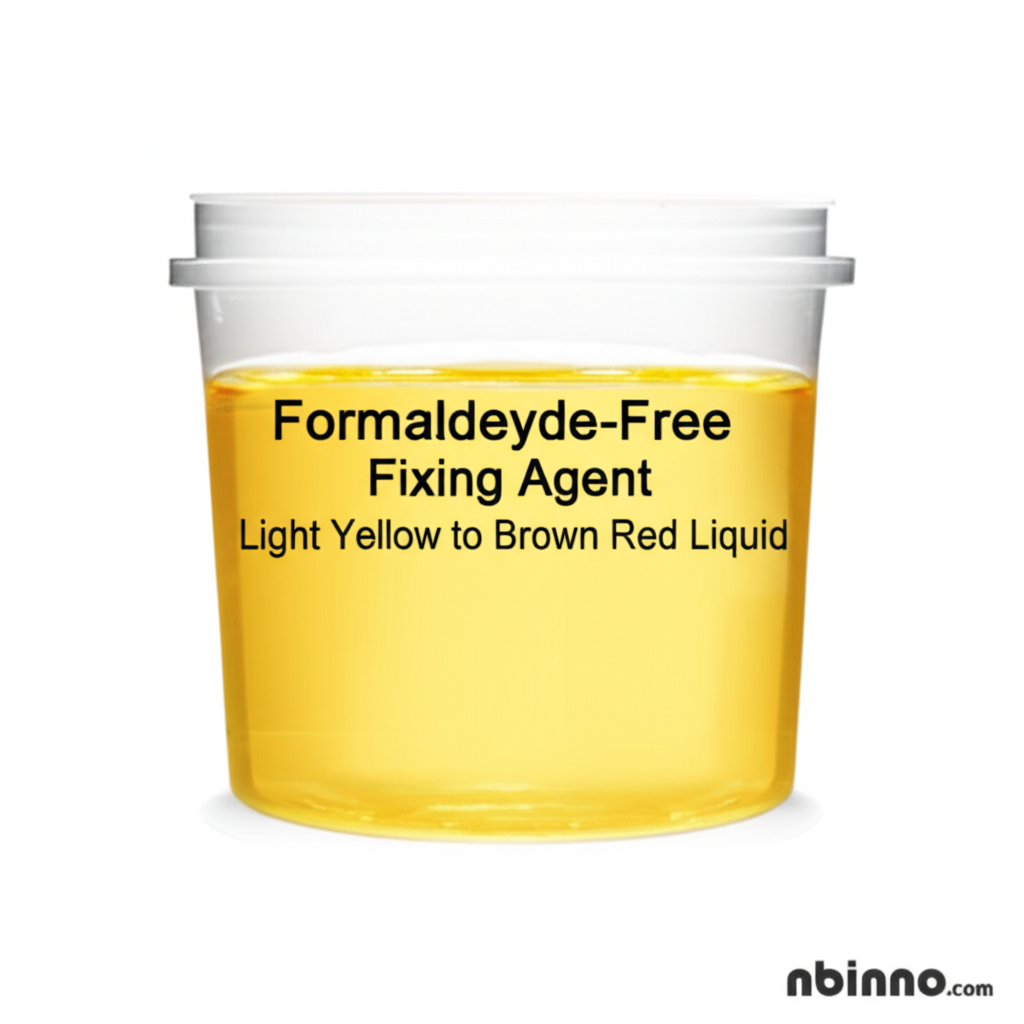 Formaldehyde-Free Fixing Agent