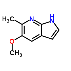 5-Methoxy-6-methyl-1H-pyrrolo[2,3-b]pyridine_1000340-90-8