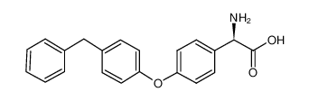 (R)-2-amino-2-(4-(4-benzylphenoxy)phenyl)acetic acid_1005550-39-9