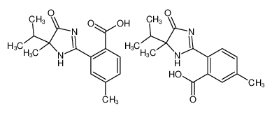 4-methyl-2-(4-methyl-5-oxo-4-propan-2-yl-1H-imidazol-2-yl)benzoic acid_100728-84-5