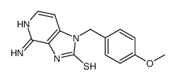 4-amino-1-[(4-methoxyphenyl)methyl]-3H-imidazo[4,5-c]pyridine-2-thione_1012059-50-5