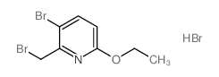 3-bromo-2-(bromomethyl)-6-ethoxypyridine,hydrobromide_1015060-26-0