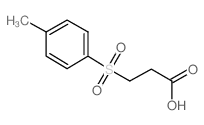 3-(4-methylphenyl)sulfonylpropanoic acid_10154-76-4