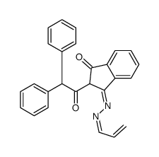 (3E)-2-(Diphenylacetyl)-3-[(2E)-2-propen-1-ylidenehydrazono]-1-in danone_101611-80-7