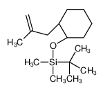 tert-butyl-dimethyl-[(1R,2S)-2-(2-methylprop-2-enyl)cyclohexyl]oxysilane_101859-20-5