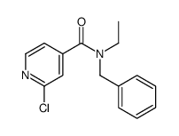 N-Benzyl-2-chloro-N-ethylisonicotinamide_1019383-76-6