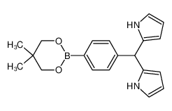 2-[[4-(5,5-dimethyl-1,3,2-dioxaborinan-2-yl)phenyl]-(1H-pyrrol-2-yl)methyl]-1H-pyrrole_1025707-99-6