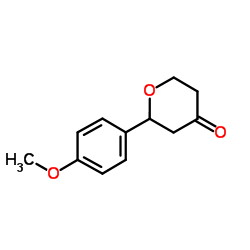 2-(4-Methoxyphenyl)tetrahydro-4H-pyran-4-one_1026692-54-5