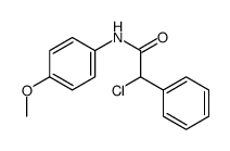 2-chloro-N-(4-methoxyphenyl)-2-phenylacetamide_10295-48-4