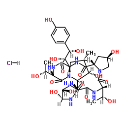 (2R,6S,9S,11R,12R,14aS,15S,16S,20S,23S,25aS)-9-Amino-23-[(1S,2S)-1,2-dihydroxy-2-(4-hydroxyphenyl)ethyl]-2,11,12,15-tetrahydroxy-6,20-bis[(1R)-1-hydroxyethyl]-16-methylhexadecahydro-1H-dipyrrolo[2,1-c:2',1'-l][1,4,7,10,13,16]hexaazacyclohenicosine-5,_1029890-89-8