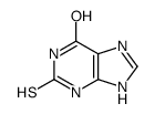 2-Thioxo-1,2,3,7-tetrahydro-6H-purin-6-one_103038-43-3