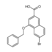 4-(Benzyloxy)-6-bromo-2-naphthoic acid_1032744-66-3