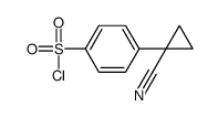 4-(1-cyanocyclopropyl)benzenesulfonyl chloride_1034047-28-3