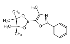 4-methyl-2-phenyl-5-(4,4,5,5-tetramethyl-1,3,2-dioxaborolan-2-yl)-1,3-oxazole_1034566-03-4