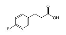 3-(6-Bromo-3-pyridinyl)propanoic acid_1036227-86-7