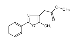Methyl 2-(5-methyl-2-phenyl-1,3-oxazol-4-yl)acetate_103788-64-3