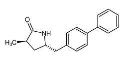(3R,5S)-5-([1,1'-biphenyl]-4-ylmethyl)-3-methylpyrrolidin-2-one_1038924-70-7