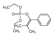 diethyl (2-methyl-1-phenylprop-1-enyl) phosphate_10409-55-9
