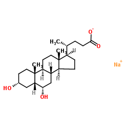 Sodium (3α,5β,6α)-3,6-dihydroxycholan-24-oate_10421-49-5