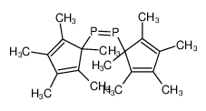 (1,2,3,4,5-pentamethylcyclopenta-2,4-dien-1-yl)-(1,2,3,4,5-pentamethylcyclopenta-2,4-dien-1-yl)phosphanylidenephosphane_104598-67-6