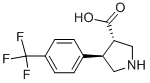 (3S,4R)-4-(4-(TRIFLUOROMETHYL)PHENYL)PYRROLIDINE-3-CARBOXYLIC ACID_1049978-66-6
