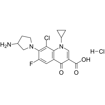 clinafloxacin hydrochloride_105956-99-8