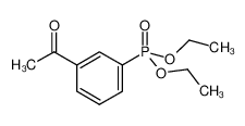 1-(3-diethoxyphosphorylphenyl)ethanone_106052-24-8