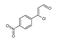 3-chloro-3-(4-nitrophenyl)prop-2-enal_106098-23-1