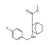 Methyl (1S,2R,3S,4R)-3-[(4-fluorobenzyl)amino]bicyclo[2.2.1]hepta ne-2-carboxylate_1071520-21-2