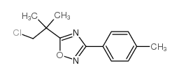 5-(1-Chloro-2-methylpropan-2-yl)-3-(p-tolyl)-1,2,4-oxadiazole_1072944-73-0
