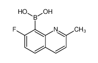 (7-Fluoro-2-methylquinolin-8-yl)boronic acid_1072945-61-9