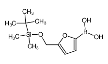 [5-[[tert-butyl(dimethyl)silyl]oxymethyl]furan-2-yl]boronic acid_1072952-55-6