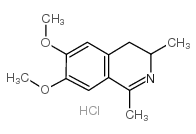 6,7-dimethoxy-1,3-dimethyl-3,4-dihydroisoquinoline hydrochloride_107416-41-1