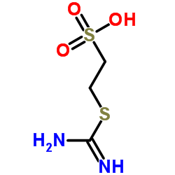 2-(Carbamimidoylsulfanyl)ethanesulfonic acid_108710-70-9