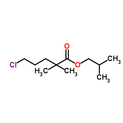 Isobutyl-5-chloro-2,2-dimethylvalerate_109232-37-3