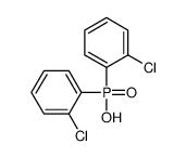 Bis(2-chlorophenyl)phosphinic acid_109817-45-0