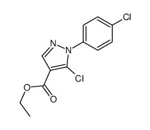 ethyl 5-chloro-1-(4-chlorophenyl)pyrazole-4-carboxylate_110821-36-8