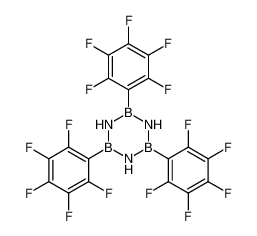 2,4,6-tris(2,3,4,5,6-pentafluorophenyl)-1,3,5,2,4,6-triazatriborinane_1110-39-0