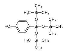 4-tris(trimethylsilyloxy)silylphenol_111100-42-6
