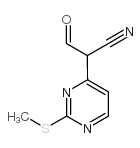 2-(2-(methylthio)pyrimidin-4-yl)-3-oxopropanenitrile_1111637-81-0