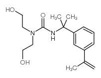 1,1-bis(2-hydroxyethyl)-3-[2-(3-prop-1-en-2-ylphenyl)propan-2-yl]urea_111256-33-8