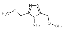 3,5-bis(methoxymethyl)-1,2,4-triazol-4-amine_111853-51-1